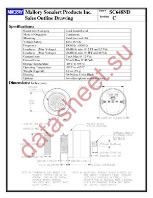 SC648ND datasheet  